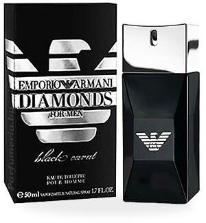 GIORGIO ARMANI – Emporio Diamonds Black Carat for Men Eau de Toilette 50 ml