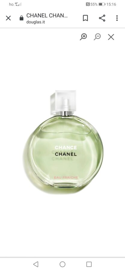 CHANEL CHANCE EAU FRAICHE EAU DE TOILETTE 100 ML (Scatola Neutra)